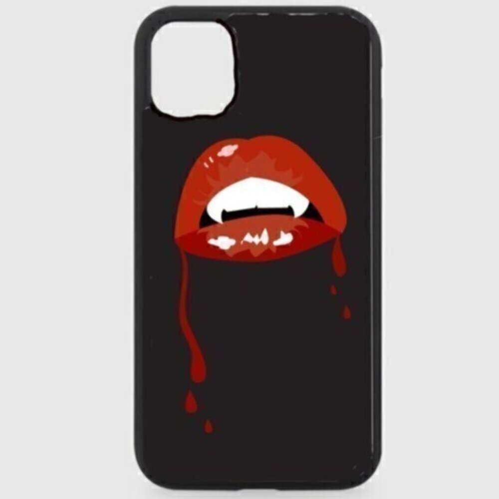 Black Vampire Blood Phone Case